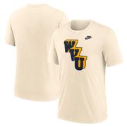 West Virginia Nike Legacy Primary Logo Triblend Tee